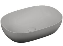 Vitra Outline 5995b476-0016 Tezgahüstü Lavabo 60 Cm Mat Taş Gri