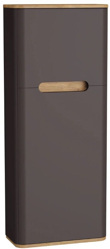 Vitra 66155 Sento Dar Boy Dolabı 50 Cm Mat Antrasit(Sağ)