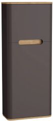 Vitra 66155 Sento Dar Boy Dolabı 50 Cm Mat Antrasit(Sağ)