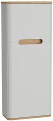 Vitra 66157 Sento Dar Boy Dolabı 50 Cm Mat Açık Gri(Sağ)