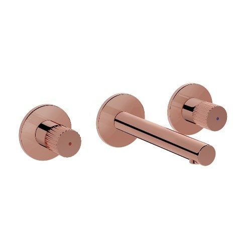Vitra A4258229 Origin Ankastre Lavabo Bataryası - 3 Rozetli