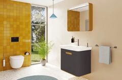 Vitra A4255634 Origin Lavabo Bataryası Fırçalı Nikel