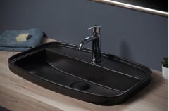 Smanni Fang 60 BD GM Çanak Lavabo 60X40 cm Parlak Beyaz