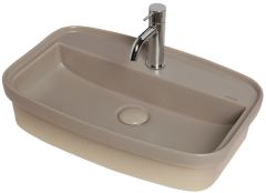 Smanni Fang 60 BD GM Çanak Lavabo 60X40 cm Mat Gri