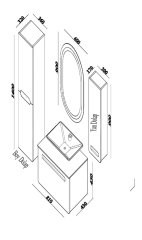 Lineart Glory Boy Dolap Legnano+Füme