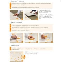 VitrA K356311 Fit Seramik Tesviye Tutucu Klips 1 mm (250'Lik Poşet)