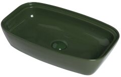 Smanni Fang 60 Çanak Lavabo 60X37 cm Çam Yeşili