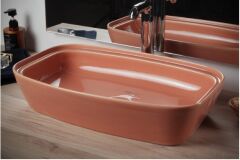 Smanni Fang 60 Çanak Lavabo 60X37 cm Çam Yeşili
