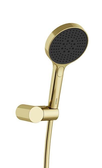 Artema A4591474 Core Round  El Duşu Takımı 3F Soft Altın