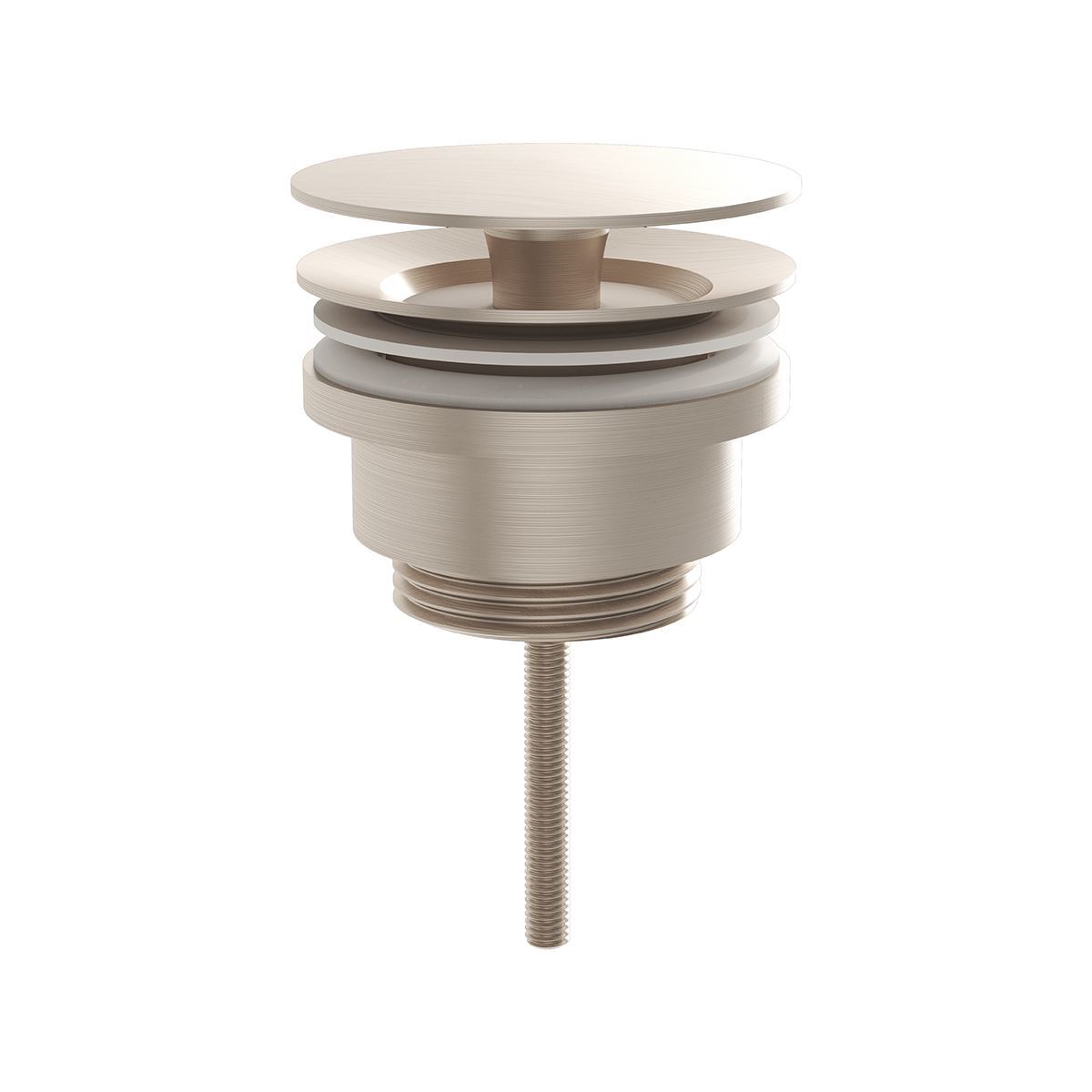 Vitra A4514934 Lavabo Süzgeci Fırçalı Nikel,Basmalı
