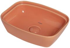 Smanni Fang 45 Çanak Lavabo 45X36 cm Somon