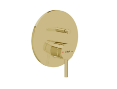 Artema A4362074 Minimax Round Ankastre Mekanik Banyo Bataryası Sıva Üstü Soft Altın