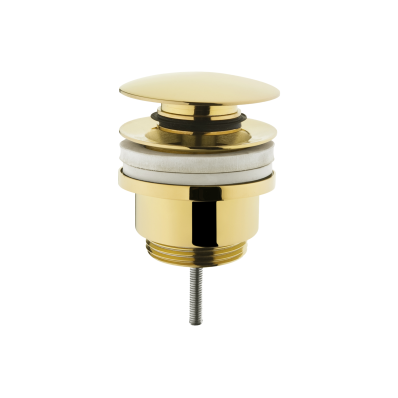 Artema A4514974 Lavabo Yuvarlak Süzgeci Universal (Basmalı) Altın