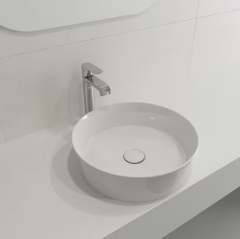 Bocchi 1478-001-0125 Sottile Slim Line Yuvarlak Lavabo 38 cm