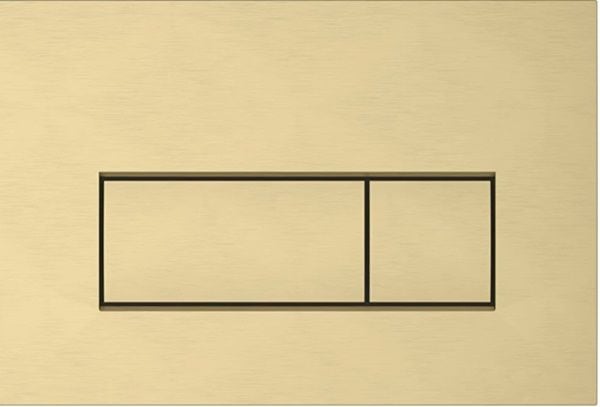 Vitra 740-2325 Root Square Kumanda Paneli Fırçalı Altın
