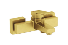 Artema A4352025 Minimax Square Banyo Bataryası Fırçalı Altın