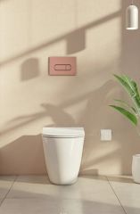 Vitra 740-2240 Root Round Kumanda Paneli Soft Bakır