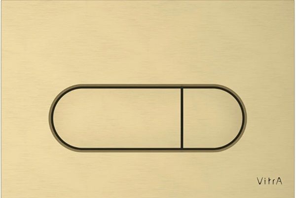 Vitra 740-2225 Root Round Kumanda Paneli Fırçalı Altın