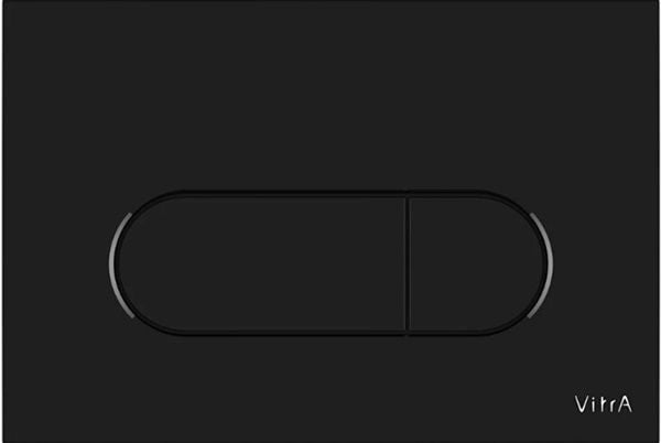 Vitra 740-2250 Root Round Kumanda Paneli Parlak Siyah