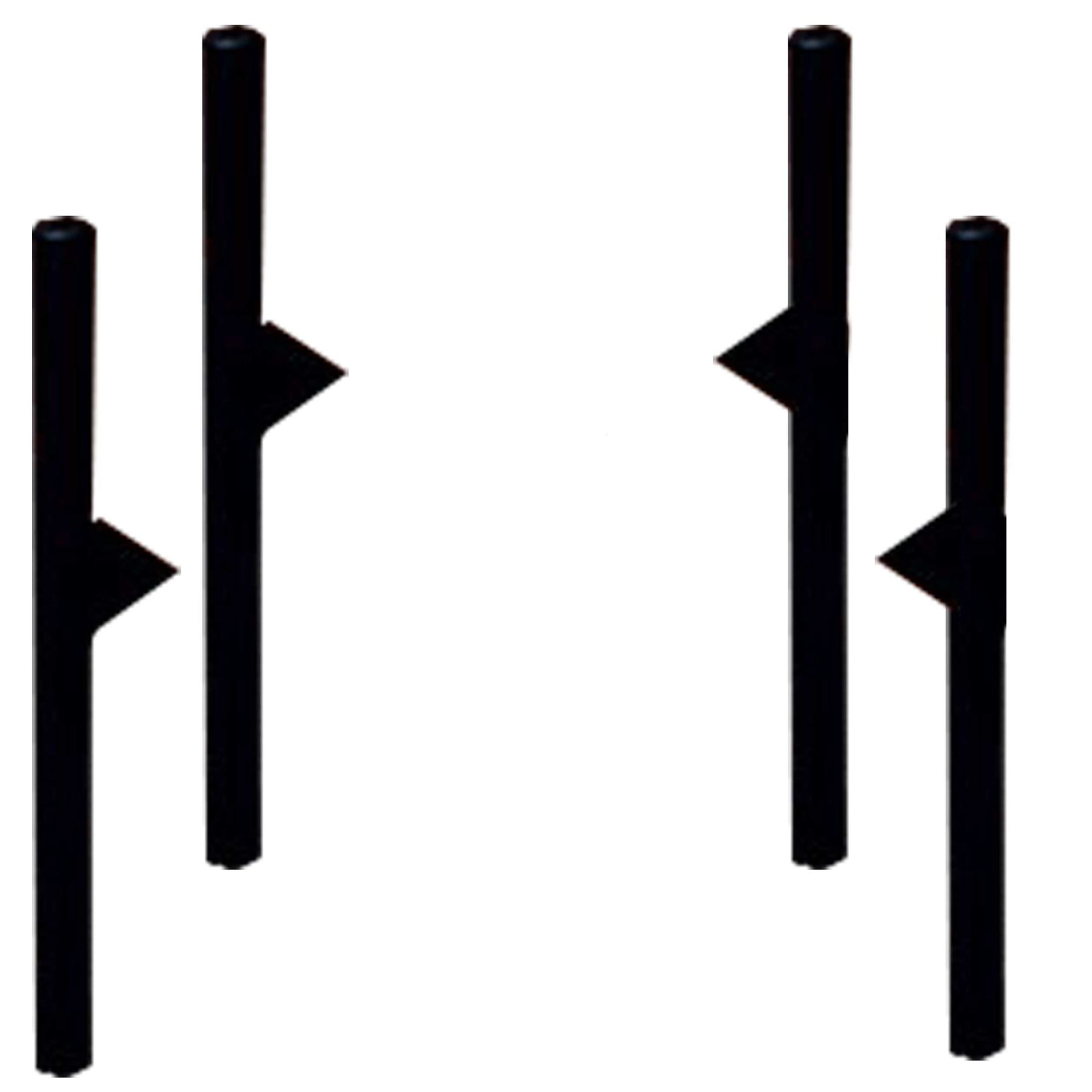 Lineart Jazz 30cm Metal Ayak Seti Siyah