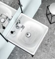 Vitra 64079 Equal Lavabo Ünitesi 40 Cm, Havluluklu Beyaz