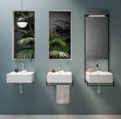 Vitra 64079 Equal Lavabo Ünitesi 40 Cm, Havluluklu Beyaz