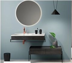 Vitra 64112 Equal Alt Ünite 100 cm, Karaağaç