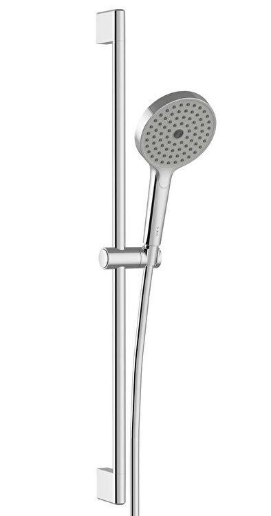 Vitra A45927 Prime Round Sürgülü El Duşu Takımı 3F Krom