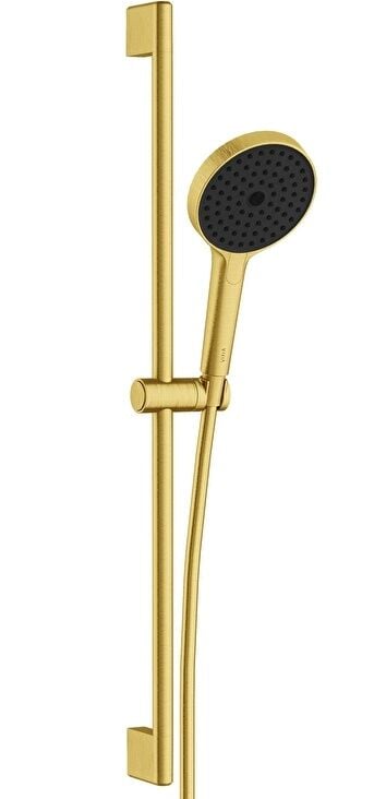 Vitra A4592725 Prime Round Sürgülü El Duşu Takımı 3F Fırça Altın