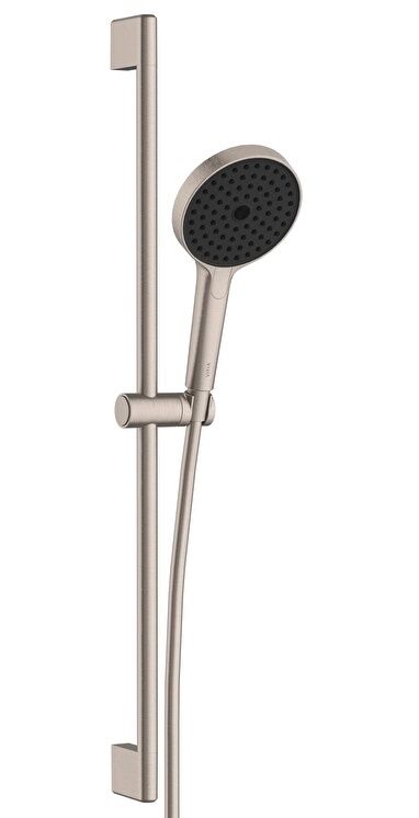 Vitra A4592734 Prime Round Sürgülü El Duşu Takımı 3F Fırça Nikel