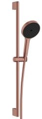 Vitra A4592724 Prime Round Sürgülü El Duşu Takımı 3F Fırça Bakır