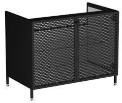 Vitra Liquid 66742 Lavabo Dolabı 100 cm,Ayaklı Metal Kapaklı