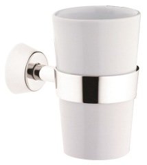 VitrA A44575 Matrix Diş Fırçalığı, Duvardan, Krom