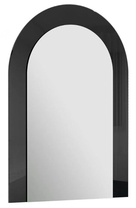 Vitra Liquid 66744 Ayna 57x80 cm, Çift Renkli Mat Siyah