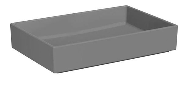 Vitra 7441B076-0016 Archiplan Çanak Lavabo 60x38 Mat Taş Gri