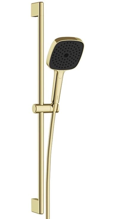 Vitra A4592874 Prime Square Sürgülü El Duşu Takımı 3F P.altın