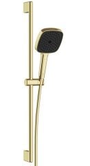 Vitra A4592874 Prime Square Sürgülü El Duşu Takımı 3F P.altın