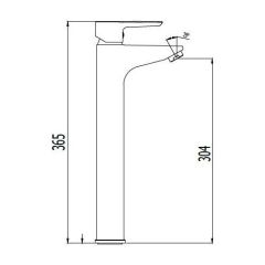 Nsk Alamera N2015919 Lavabo Bataryası, Altın