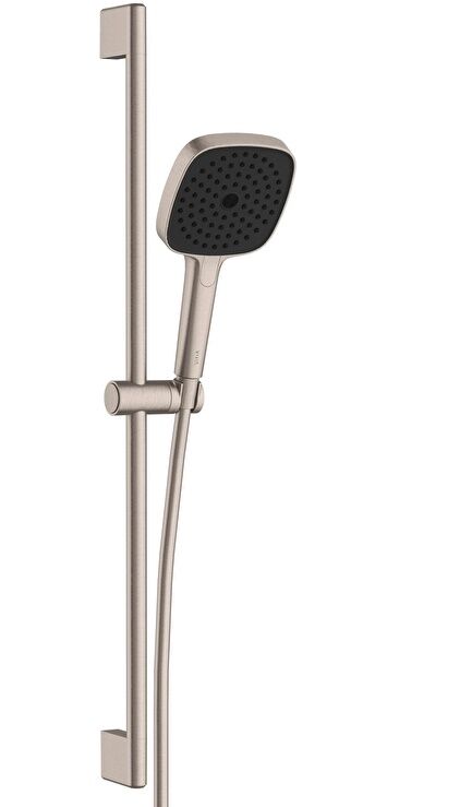 Vitra A4592834 Prime Square Sürgülü El Duşu Takımı 3F Fırçalı Nikel