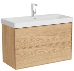 Vitra Metropole Edge 67133 Standart Lavabolu 100 cm Açık Meşe