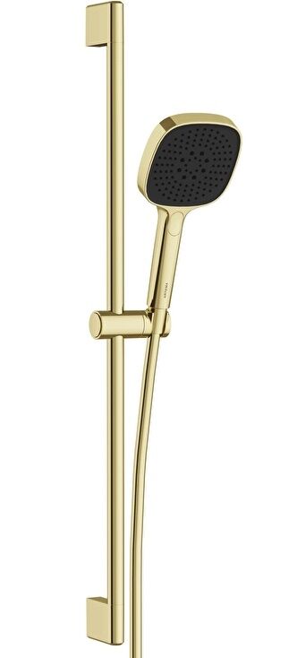 Artema A4591774 Core Square Sürgülü El Duşu Takımı Soft Altın