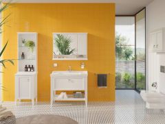 Vitra 62183 Valarte Lavabo Dolabı Tek Çekmeceli 100 Cm Mat Beyaz