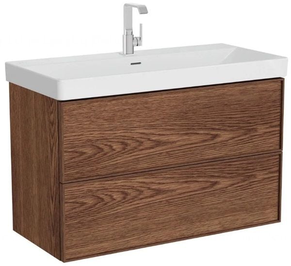 Vitra 67152 Metropole Edge Standart Lavabolu 100 cm Ceviz