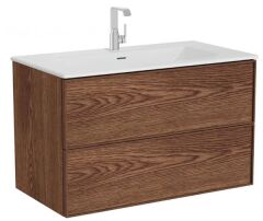 Vitra 67156 Metropole Edge Etajerli Lavabolu 100 cm Ceviz