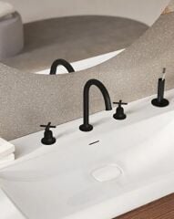 VitrA A4489636 Origin Tekli Diş Fırçalığı Yerden Mat Siyah