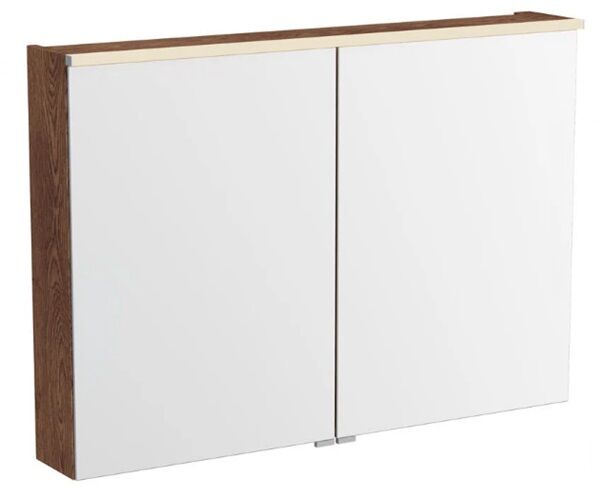 Vitra 67166 Metropole Edge Dolaplı Ayna 100 cm Ceviz