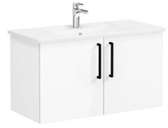 Vitra Root Flat 66318 Lavabo Dolabı,Kapaklı,100cm,P.Beyaz