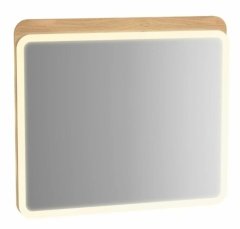 Vitra 60890 Sento Aydınlatmalı Ayna 80 Cm Açık Meşe