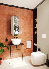 VitrA A4488636 Origin Uzun Havluluk, Mat Siyah