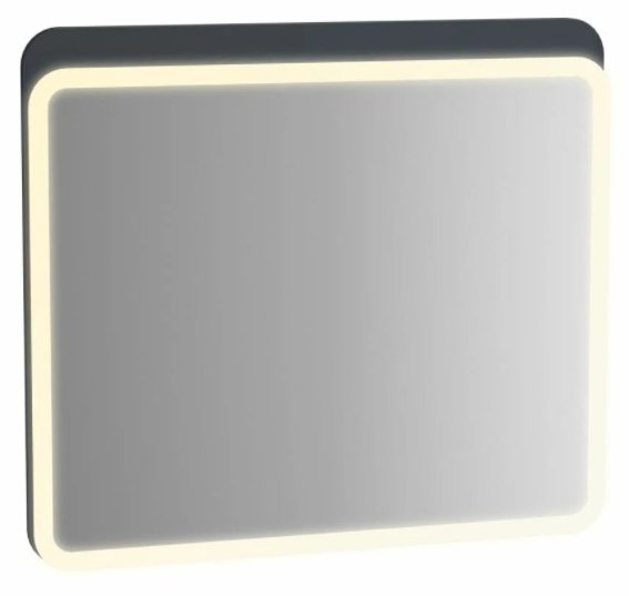 Vitra 61659 Sento Aydınlatmalı Ayna 80 Cm Mat Antrasit